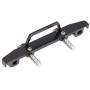wivarra for Axial SCX24 90081 1/24 RC Crawler Car Upgrade Parts Metal Front Bumper Accessories