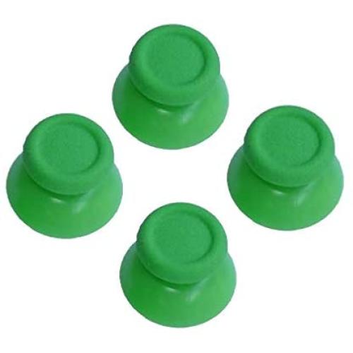 2 Pairs Thumbsticks Analog Thumb Sticks for Sony Playstation Dual Shock 4 PS4 Controller,fits Xbox One Controller (Green)