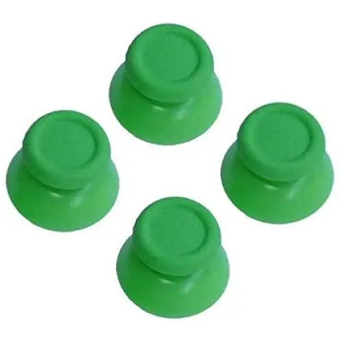 2 Pairs Thumbsticks Analog Thumb Sticks for Sony Playstation Dual Shock 4 PS4 Controller,fits Xbox One Controller (Green) 2 Pairs Thumbsticks Analog Thumb Sticks for Sony Playstation Dual Shock 4 PS4 Controller,fits Xbox One Controller (Green)