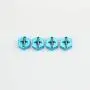 F Fityle 4PCS Metal 12mm Wheel Hex Hubs Mount Adapter with 4pcs Pins for 1/14 RC Car Buggy WLtoys 144001 124018 124019 Parts