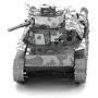 Metal Earth Fascinations MMS202 – 502464, Chi Ha Tank Construction Toy 2 Metal Board (Ages 14 +