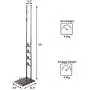 BRIGHTSHOW Stable Metal Storage Bracket Stand Holder for Dyson Handheld Cleaner V11 Animal v10 Absolute V8 Energy V7 V6 Cordless Stick Vacuum Cleaners BRIGHTSHOW Stable Metal Storage Bracket Stand Holder for Dyson Handheld Cleaner V11 Animal v10 Absolute V8 Energy V7 V6 Cordless Stick Vacuum Cleaners
