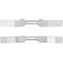 Dilwe RC Model Car Metal Front Bumper, Upgrade Parts Metal Front Bumper Compatible with WPL B14 B16 JJRC Q60 Q61 1/16 RC Car
