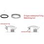 Viping Car Horn Button 12V 16mm LED On/Off Switch Momentary Button Reset Switch Dedicated Connector Switch Power Metal Toggle Car Boat Motorcycle DIY Switch Blu-ray automatic rebound reset 2-pack