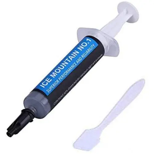 Wigbow Thermal Compound Paste Heatsink Paste Carbon Based High Performance Thermal Compound CPU for All Coolers, Thermal Interface Material - High Durability - 4 Grams 1 Pack