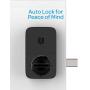 ULTRALOQ U-Bolt Smart Lock (Black), 5-in-1 Keyless Entry Door Lock with Bluetooth and Keypad, Smart Door Lock Front Door, Non-Fingerprint Deadbolt Lock Edition