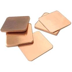 Easycargo 40pcs 6 Sizes 20mm Copper Pad Shim Thermal Assortment Kit, Cooler Copper Pad heatsink for Cooling CPU GPU VGA RAM SSD NVMe M.2 (20x20mmx0.3mm 0.5mm 0.8mm 1mm 1.2mm 1.5mm)