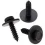 Mtsooning 20 Pcs/Set Universal Car Auto 4.8x19mm Self-Tapping Screws Captive Loose Washer 8mm Hex Head Black Hot C45 Mtsooning 20 Pcs/Set Universal Car Auto 4.8x19mm Self-Tapping Screws Captive Loose Washer 8mm Hex Head Black Hot C45