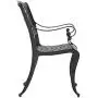 Christopher Knight Home Cayman Outdoor 6-Seater Cast Aluminum Dining Set, 7-Pcs Set, Black Sand