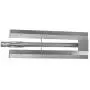 PETKAO 21 7/8'' x 6 1/8'' Stainless Steel Viking Grill Burner Replacement for Viking 316-911, VGBQ 30, VGBQ 41, VGBQ 53 in T Series, VGBQ030-2T, VGBQ300-2RT/E, VGBQ3002RE, VGBQ3002RE1, VGBQ3002RT, 2PCS