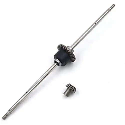 WANGYOUCAO Metal Upgrades for Wltoys 12428 12423 12628 RC Car Spare Part Upgrade Metal Front Rear Differential Gear Set 12428-0091/0133 3D Printing Accessories (Color : Dear Differential)