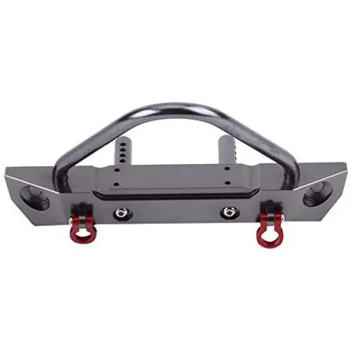 sjlerst Aluminium Alloy RC Car Front Bumper, Durable RC Bumper, RC Model Part for Axial SCX10 1/10 Remote Control Crawler sjlerst Aluminium Alloy RC Car Front Bumper, Durable RC Bumper, RC Model Part for Axial SCX10 1/10 Remote Control Crawler