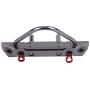 sjlerst Aluminium Alloy RC Car Front Bumper, Durable RC Bumper, RC Model Part for Axial SCX10 1/10 Remote Control Crawler