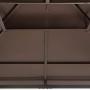 Sunjoy A102009100 Lindsay 10x12 ft. Steel Gazebo with 2-Tier Hip Roof Hardtop, Brown