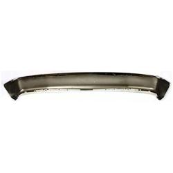 MBI AUTO - Chrome, Steel Front Bumper Face Bar for 1992-1996 Ford F150 & Bronco W/Out Pad Holes 92-96, FO1002236