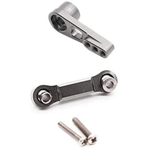 SONPP 25T Servo Arm Horn Servo Pull Rod for A959 A959-B A949 A969 A979 RC Car Upgrade Parts Accessories,Grey