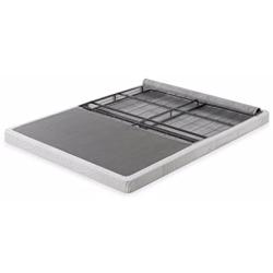 Zinus Jayanna 4 Inch BiFold Box Spring / Mattress Foundation / Zero Assembly / Sturdy Metal Structure / Low Profile, Queen