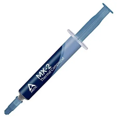 ARCTIC MX-2 (4 Grams) - Thermal Compound Paste, Carbon Based High Performance, Heatsink Paste, Thermal Compound CPU for All Coolers, Thermal Interface Material ARCTIC MX-2 (4 Grams) - Thermal Compound Paste, Carbon Based High Performance, Heatsink Paste, Thermal Compound CPU for All Coolers, Thermal Interface Material