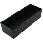New Improved Large Parts Storage Bins Hooks to Peg Tool Board - Workbench- (Black)