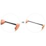 HengKe 5 Pairs Colorful Anti-Slip Silicone Eyeglass End Tips Glasses Ear Hooks Sport Eyeglass Strap Holder Temple Tips Spectacle Retainers, Anti-Slip Elastic Comfort Glasses Retainers, Black Clear