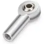10Pcs Link Rod End Joint Aluminum M4 Metal Ball End Head Holder Tie for 1/10 RC SCX10 Cars Parts