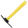RC Decoration Tool, 4pcs Yellow Metal Mini Simulation Tool Hammer Hoe Shovel Ax Fit for 1/10 RC Crawler Car(Yellow)