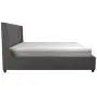 CosmoLiving Mercer Upholstered Bed - King - Grey Linen CosmoLiving Mercer Upholstered Bed - King - Grey Linen
