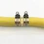 Hanobo 5 Pack Brass Pipe Tubes of Metal 5/8 Inch Garden Water Hose Repair Mender with Stainless Clamp Hanobo 5 Pack Brass Pipe Tubes of Metal 5/8 Inch Garden Water Hose Repair Mender with Stainless Clamp