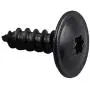 30Pcs Car Torx Screws Universal Rivets Clips Bolt Wheel Arch Fasteners Splashguard Metal Retainers for Grille Bumper Skirt Door Trim Panel Lining Fender (3/16'' Hole Dia)