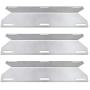 BBQ funland SH1231 (3-Pack) Stainless Steel Heat Plate Tent for Costco Jenn-air, Sterling Forge, Glen Canyon, Kirkland, Nexgrill Gas Grill Models BBQ funland SH1231 (3-Pack) Stainless Steel Heat Plate Tent for Costco Jenn-air, Sterling Forge, Glen Canyon, Kirkland, Nexgrill Gas Grill Models