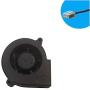 Fugetek 12V DC Brushless Blower Cooling Fan, HT-07530D12, 75x75x30mm, 2pin, Dual Ball Bearing, Computer Fan, Multi Use, Black, US Support