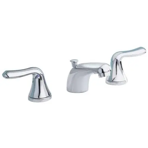 American Standard 3875.501.002 Colony Soft Double-Handle Widespread Lavatory Faucet with Lever Handles and Pop-Up, Polished Chrome American Standard 3875.501.002 Colony Soft Double-Handle Widespread Lavatory Faucet with Lever Handles and Pop-Up, Polished Chrome