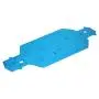 Dilwe RC Car Metal Chassis, Aluminium Alloy Chassis for HSP 1/10 Scale RC Car Remote Control Vehicle Upgrade Part(Blue) Dilwe RC Car Metal Chassis, Aluminium Alloy Chassis for HSP 1/10 Scale RC Car Remote Control Vehicle Upgrade Part(Blue)