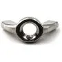 M10(3/8'')304 Stainless Steel Butterfly Wing Nut Set DIN315 Hand Twist Tighten Hardware Nut Fasteners Parts(6PCS) M10(3/8'')304 Stainless Steel Butterfly Wing Nut Set DIN315 Hand Twist Tighten Hardware Nut Fasteners Parts(6PCS)