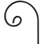 Ashman Shepherd Hook 35 Inch 12 Pack, 1/2 Inch Thick, Made of Premium Metal for Hanging Bird Feeders, Mason Jars, Plant Hangers, Flower Basket, Christmas Lights, Lanterns, Garden Stakes and Weddings