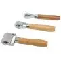 POWERWORKS Set of 3 Automotive Car Sound Deadening Hand Wheel Roller Metal Wood Tool Fit for Noise Deadener Heat Abatement Mat