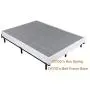 Adjustable Metal Bed Frame for Box Spring, ZIYOO Heavy Duty 9-Leg Support Bed Base for Box Spring and Mattress Set, Fits for Full,Queen,King, Cal King Size