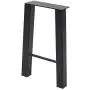 22inch Set of 2 Industrial Rustic Type Steel Table Legs 22”x15” Dining Table Legs 22”Height 15”Wide Metal Iron Chair Bench Coffee Table Legs Baking Finish 22inch Set of 2 Industrial Rustic Type Steel Table Legs 22”x15” Dining Table Legs 22”Height 15”Wide Metal Iron Chair Bench Coffee Table Legs Baking Finish
