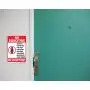 No Soliciting Sign for House, No Exception Metal Reflective Warning Sign 2 Pack, Sturdy 10 X 7 Rust Free .040 Aluminum Sign Indoor & Outdoor Use for Business, UV Protected & Waterproof, Easy to Mount No Soliciting Sign for House, No Exception Metal Reflective Warning Sign 2 Pack, Sturdy 10 X 7 Rust Free .040 Aluminum Sign Indoor & Outdoor Use for Business, UV Protected & Waterproof, Easy to Mount