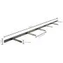 Sheppard Brackets - Heavy Duty Metal Floating Shelf Brackets Easy Mount, Mounting Locations Every Half inch (70 inch) Sheppard Brackets - Heavy Duty Metal Floating Shelf Brackets Easy Mount, Mounting Locations Every Half inch (70 inch)
