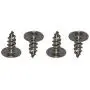 Shopcorp 18-8 Stainless Steel #10 Phillips Drive, Truss Head 1/2 Inch Sheet Metal Screw – Self-Tapping, Full Thread (Pack of 500)