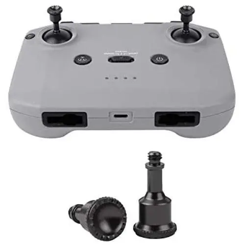 Globact Control Stick Metal Joystick Protector for DJI Mavic AIR 2/Mavic Mini 2 Remote Controller Aluminum Alloy Joystick 2 PCS Parts Globact Control Stick Metal Joystick Protector for DJI Mavic AIR 2/Mavic Mini 2 Remote Controller Aluminum Alloy Joystick 2 PCS Parts