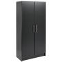 Prepac Elite Storage Cabinet, 32'' W x 65'' H x 16'' D, Black