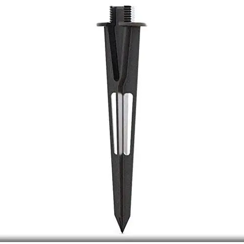 Malibu Sturdy Solid Ground Spike for Pathlight Spotlight Uplight Landscape In-ground Light Parts Metal Replacement Stake Diecast Aluminum Construction 8101-4820-01 Malibu Sturdy Solid Ground Spike for Pathlight Spotlight Uplight Landscape In-ground Light Parts Metal Replacement Stake Diecast Aluminum Construction 8101-4820-01