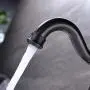 MEJOR Swivel Spout Single handle bathroom lavatory Faucet With Metal pop-up drain with overflow and CUPC water lines,Black Stainless,ME3507-BS