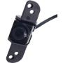 Tailgate Handle and Back Up Camera Compatible with 2014-2015 Chevrolet Silverado 1500 / GMC Sierra 1500 Outside, Textured Black, Pp+Metal, with Key Hole