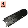 DcYourHome Gas Grill Heat Shield Plate Replacement for Charbroil,Flame Tamer for Kenmore, Grill King and Others, Part NO: G430-0005-W1 (4 Pack Flavorizer Bar)