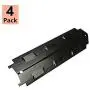 DcYourHome Gas Grill Heat Shield Plate Replacement for Charbroil,Flame Tamer for Kenmore, Grill King and Others, Part NO: G430-0005-W1 (4 Pack Flavorizer Bar)