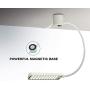 LED Lamp Magnetic Base, 30 LEDs, Extra Long Flexible Gooseneck, Sewing Machine, Work Light for Workbench, Metal Lathe, Machinist, Bench Grinder, Band Saw, Drill Press, Desk, flexable Light with DISC