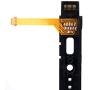 Side Rail with Ribbon Cable for Switch Joy Con, NS Metal JoyCon Rail Replacement Part (Left)
